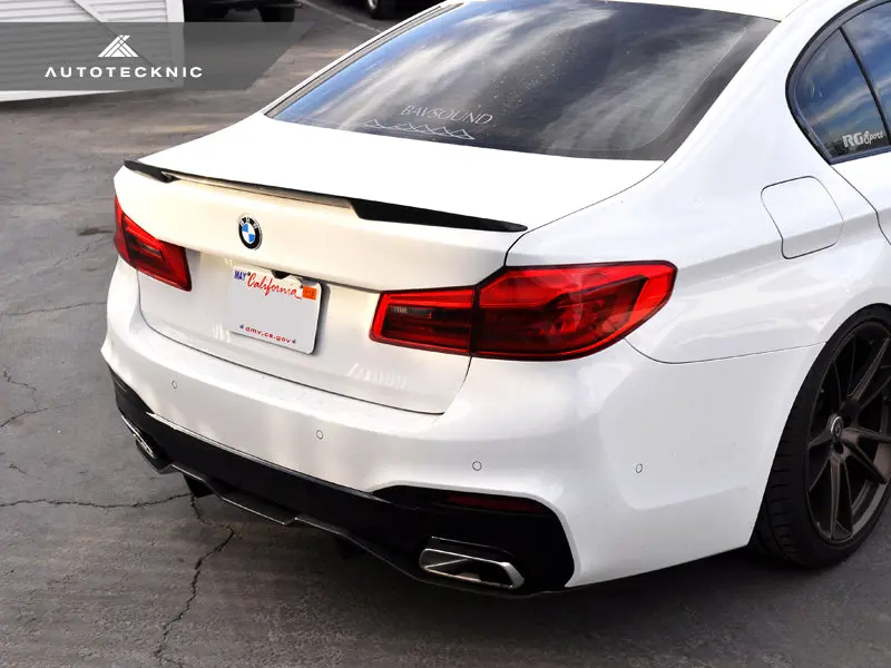 Autotecknic Carbon Competition Extended-Kick Trunk Spoiler - F90 M5 | G30 5-Series 1