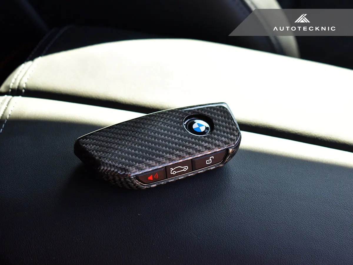 Autotecknic Dry Carbon Remote Key Case - Bmw 1