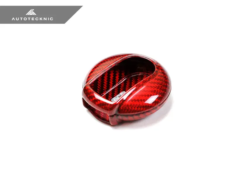 Autotecknic Red Carbon Remote Key Case - Mini Cooper F54/ F55/ F56/ F57 | Countryman F60 1