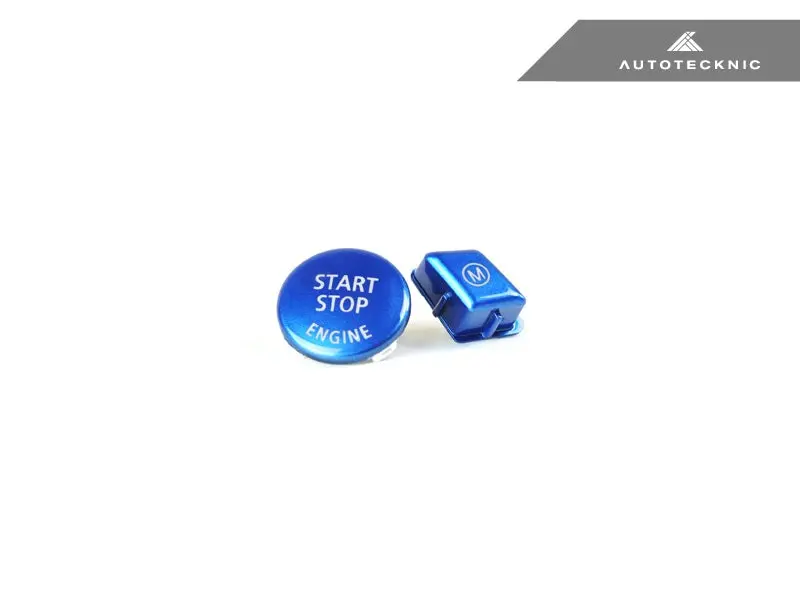Autotecknic Royal Blue M Button - E82 1M 2