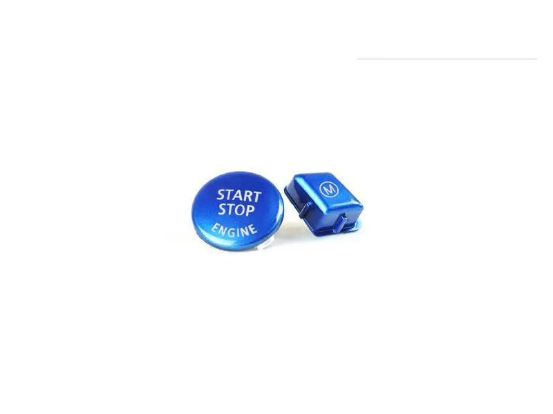 Autotecknic Royal Blue M Button - E82 1M 2