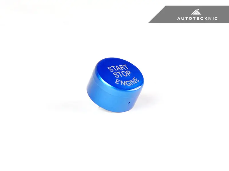 Autotecknic Royal Blue Start Stop Button - Bmw I8 1