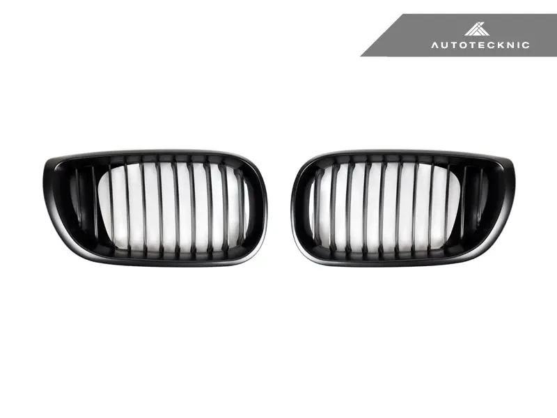 Autotecknic Stealth Black Front Grille Set - E46 3-Series Lci Sedan (2002-2005) 1