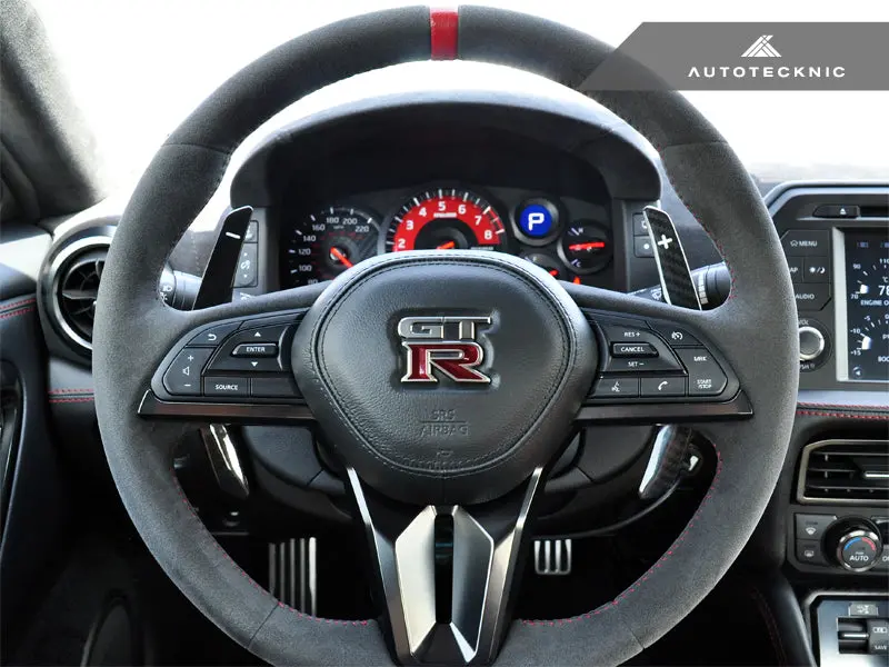 Autotecknic Pre-Preg Dry Carbon Competition Shift Paddles - Nissan R35 Gtr 2017-Up 1