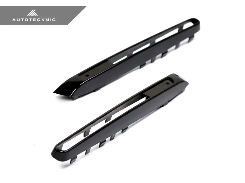 Autotecknic Replacement Glazing Black Fender Gills - E70 X5m 1