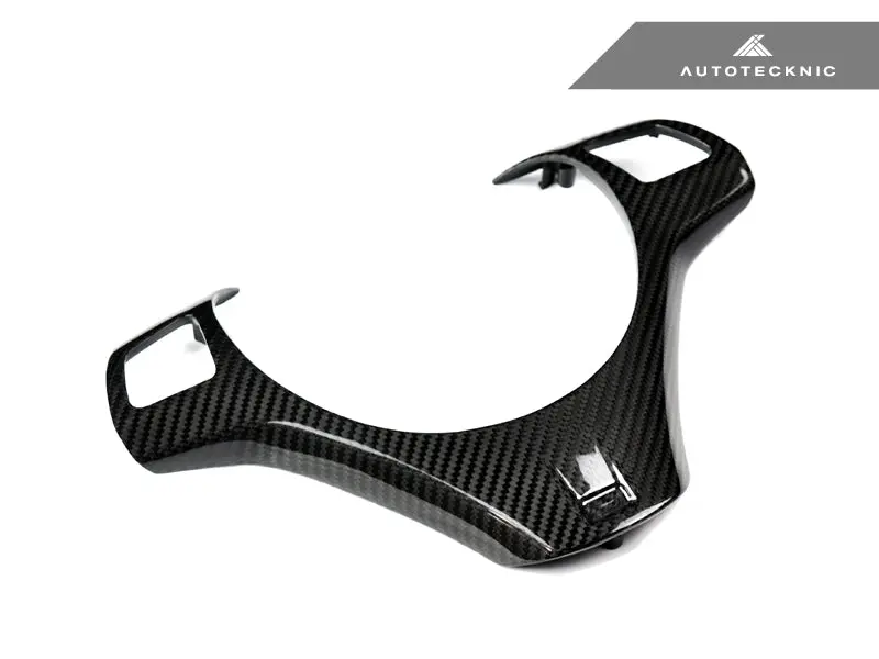 Autotecknic Carbon Fiber Steering Wheel Trim - E9x M3 | E82 1M Coupe 1