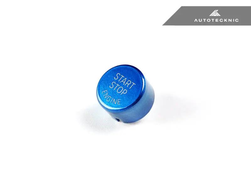 Autotecknic Royal Blue Start Stop Button - G01 X3 | G02 X4 Pre-Lci 1