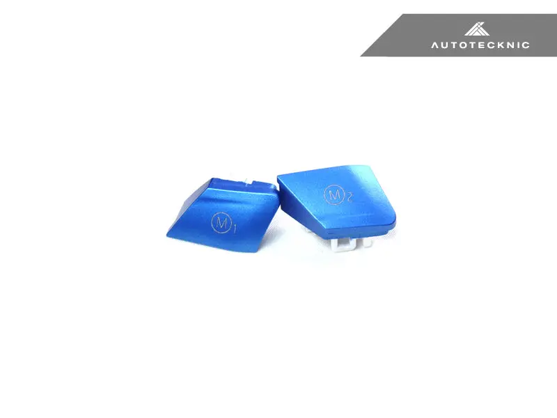 Autotecknic Satin Royal Blue M1/ M2 Button Set - F85 X5m | F86 X6m 1