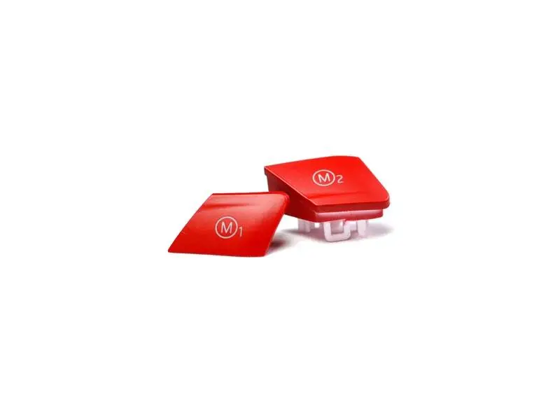 Autotecknic Satin Red M1/ M2 Button Set - F85 X5m | F86 X6m 1