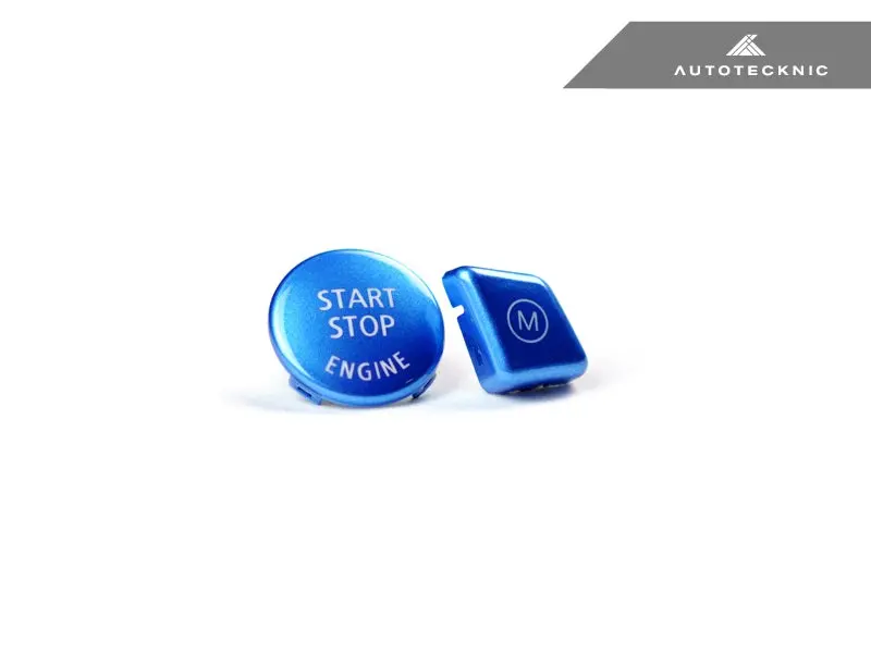 Autotecknic Royal Blue M Button - E60 M5 | E63/ E64 M6 2