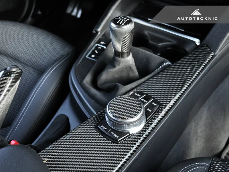 Autotecknic Carbon I-Drive Touch Controller Cover - Bmw F-Chassis & G-Chassis 2014-Up 1