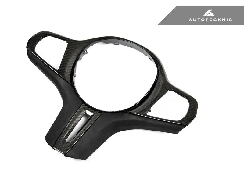 Autotecknic Carbon Alcantara Steering Wheel Trim - G22/ G26 4-Series 1