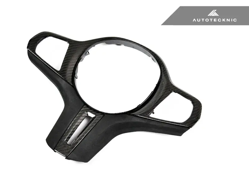 Autotecknic Carbon Alcantara Steering Wheel Trim - F90 M5 2020-Up 1