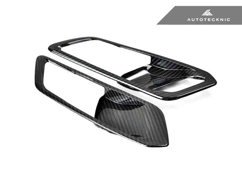 Autotecknic Dry Carbon Interior Door Handle Trim Set - G20 3-Series 4
