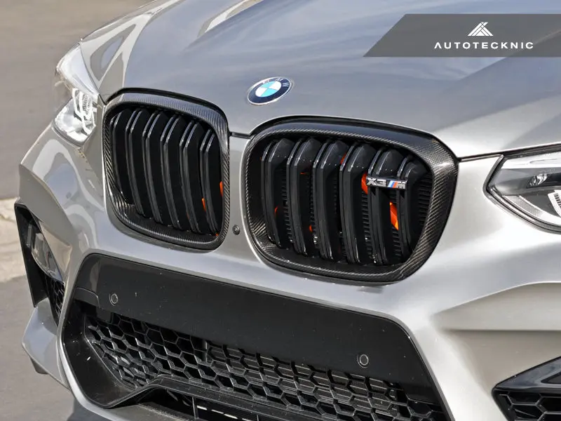 Autotecknic Replacement Dry Carbon Grille Surround Set - F97 X3m | F98 X4m 2