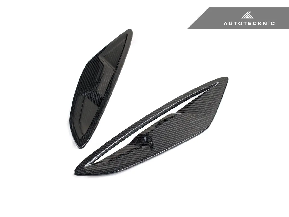 Autotecknic Dry Carbon Fiber Fender Trim Set - G14/ G15/ G16 8-Series 1