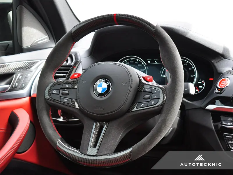 Autotecknic Replacement Carbon Steering Wheel - G05 X5 | G06 X6 | G07 X7 1
