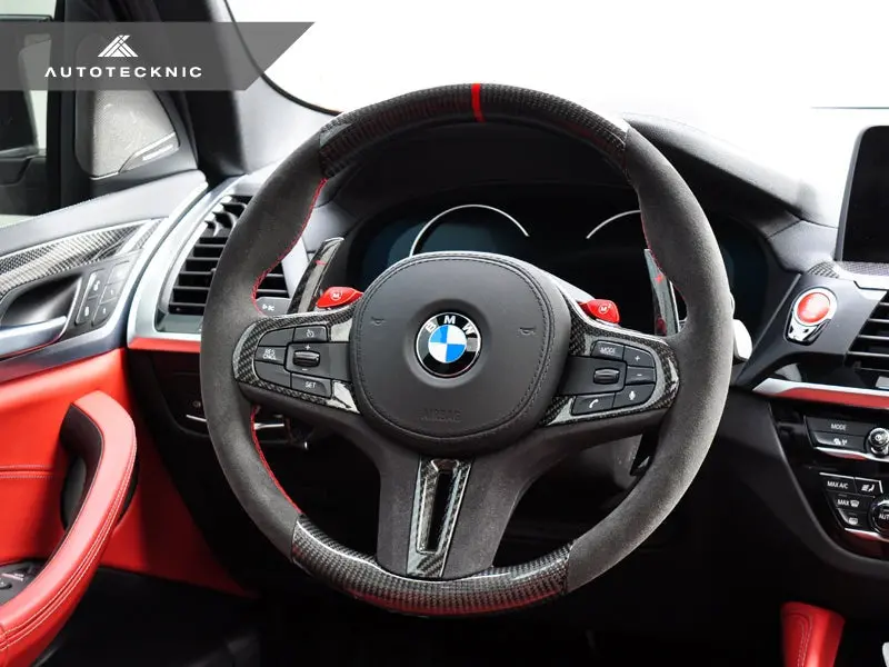 Autotecknic Replacement Carbon Steering Wheel - F91/ F92/ F93 M8 6