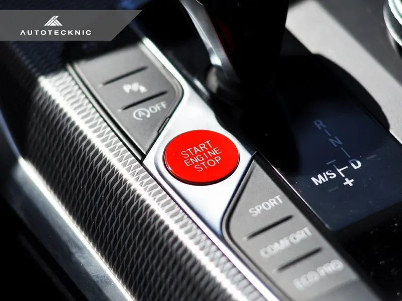 Autotecknic Red Start Stop Button - G14/ G15/ G16 8-Series 4