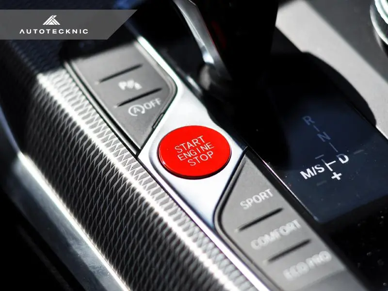 Autotecknic Red Start Stop Button - G42 2-Series 4
