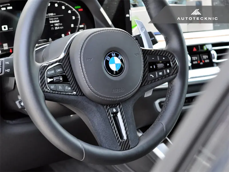 Autotecknic Carbon Alcantara Steering Wheel Trim - G29 Z4 3