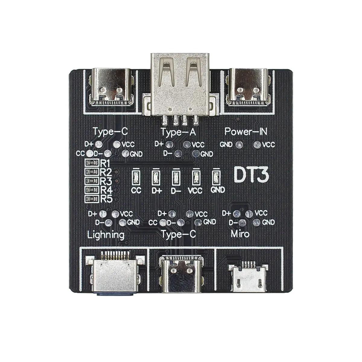 Dt3 Data Line Detection Board With Type-C Interface & Fast Charging Line Abnormality Detector For For Ios Android 1