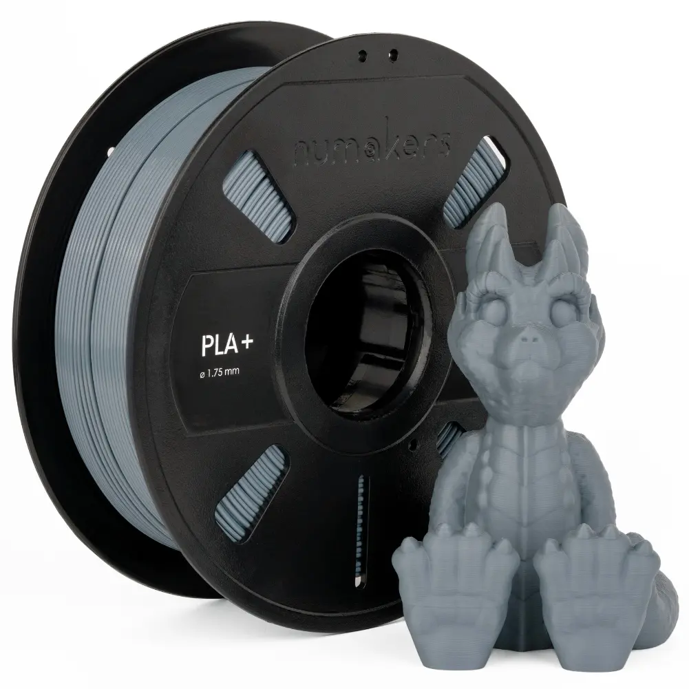 Numakers Pla+ Filament – Dark Gray– 1.75 Mm / 1 Kg 1