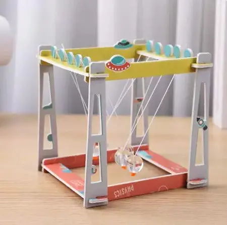 Diy Newton's Law Of Energy Conservation Peninsula Pendulum Simulation For Kids 1