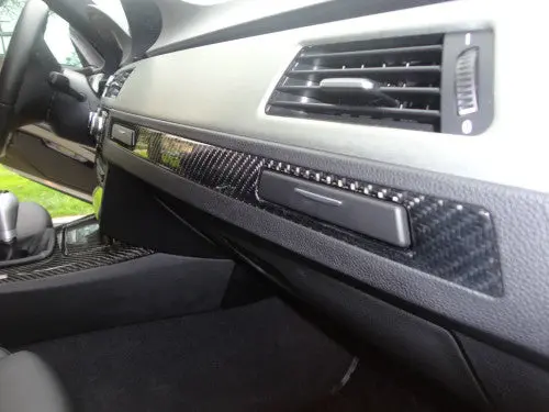Carbon Fiber Drink Holder Trim For The Bmw E90/E92/E93 M3 1