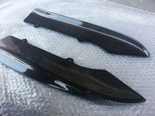Carbon Fiber Rear Bumper Side Diffuser Extensions For The Bmw E92 / E93 M3 1