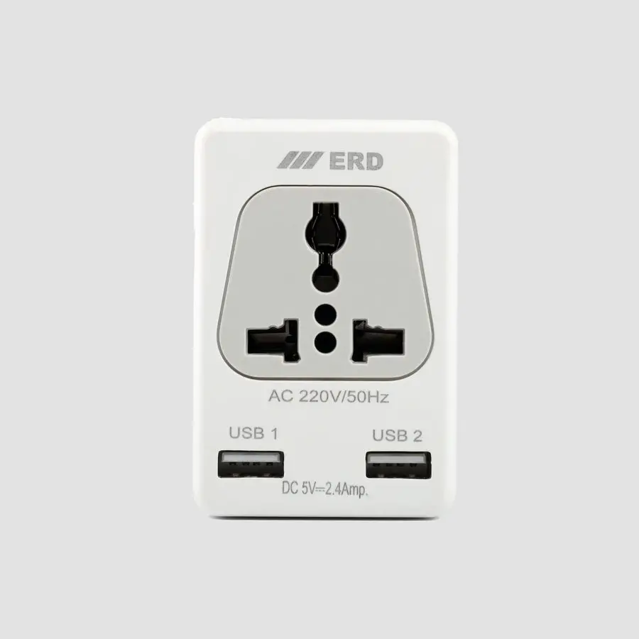 Erd Eb-12 Usb Charger & Power Socket 2