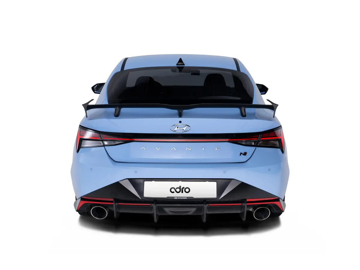 Hyundai Elantra N Rear Diffuser 1