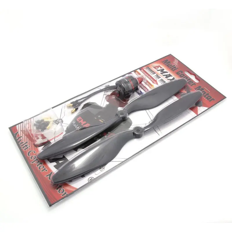 Emax Mt2213 935Kv Brushless Dc Motor For Drone – Red Cap (Ccw) With 1045 Propeller Combo 2
