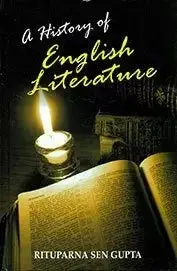 A History Of English Literature By Rituparna Sen Gupta (Hardcover) Old Book 1