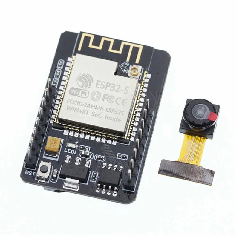 Esp32s Cam Wifi Module Bluetooth With Ov2640 Camera Module 2Mp For Face Recognization 1