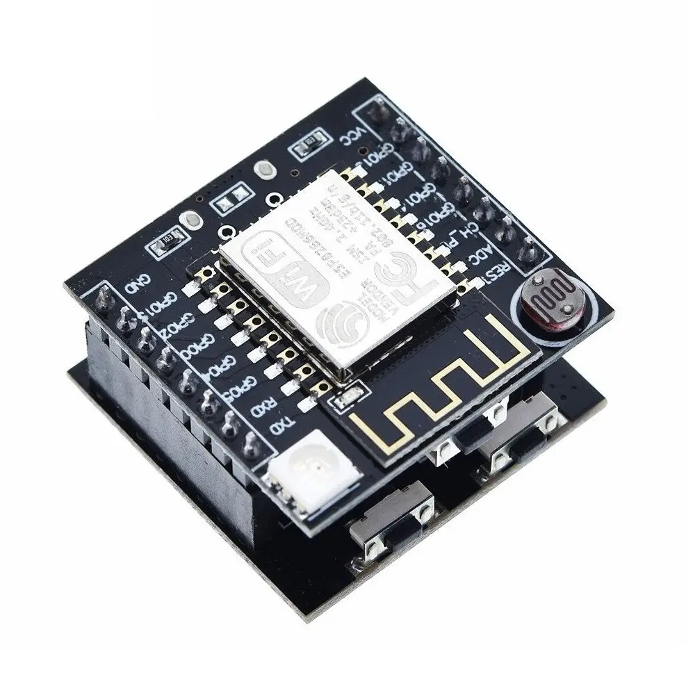 Esp-12F Esp8266 Module Serial Wifi Witty Cloud Development Board + Mini Nodemcu 2