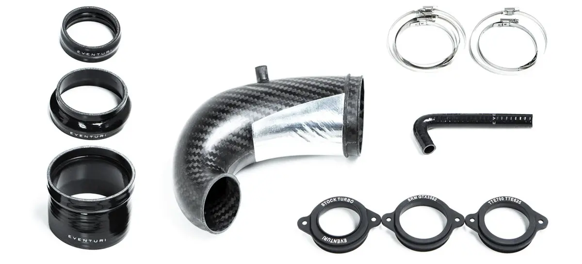 Eventuri Carbon Fibre Turbo Inlet - Audi Rs3 8V Fl /Tt Rs / Rsq3 / Rs3 8Y 1