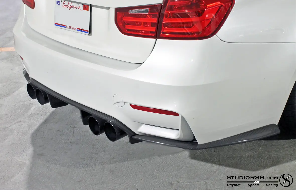Carbon Fiber Rear Diffuser For The Bmw F80 M3 1