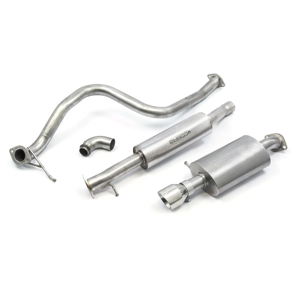 Cobra Sport Ford Fiesta (Mk8) 1L Ecoboost St-Line Cat Back Performance Exhaust 1