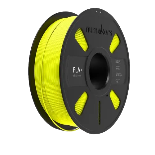 Numakers Pla+ Filament – Fluorescent Yellow – 1.75 Mm / 1 Kg 1