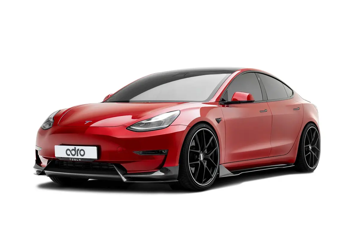 Tesla Model 3 Premium Prepreg Carbon Fiber Complete Kit 1