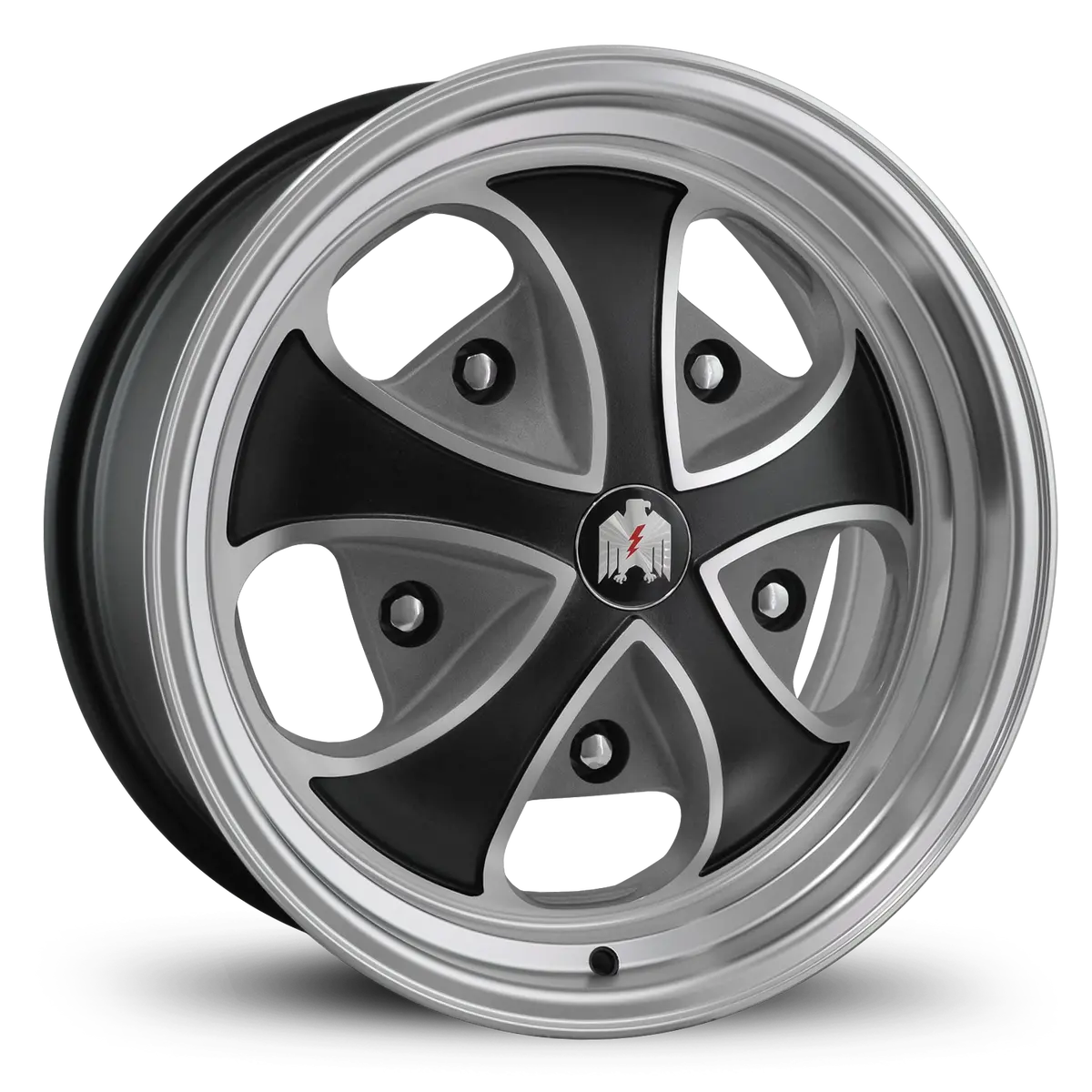 Klassik Rader Falcon 15X5.5 +20 5X205mm Satin Black/Machined Face&Lip 1