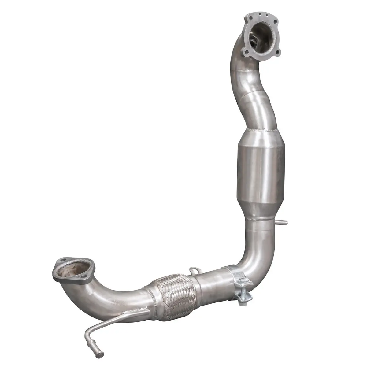 Cobra Sport Ford Fiesta (Mk7) Ecoboost 1.0 T Front Pipe Sports Cat / De-Cat Performance Exhaust 1