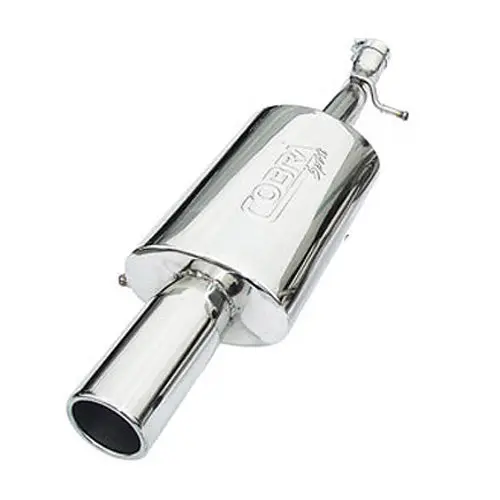 Cobra Sport Ford Fiesta (Mk6) Zetec S Rear Performance Exhaust Box 1