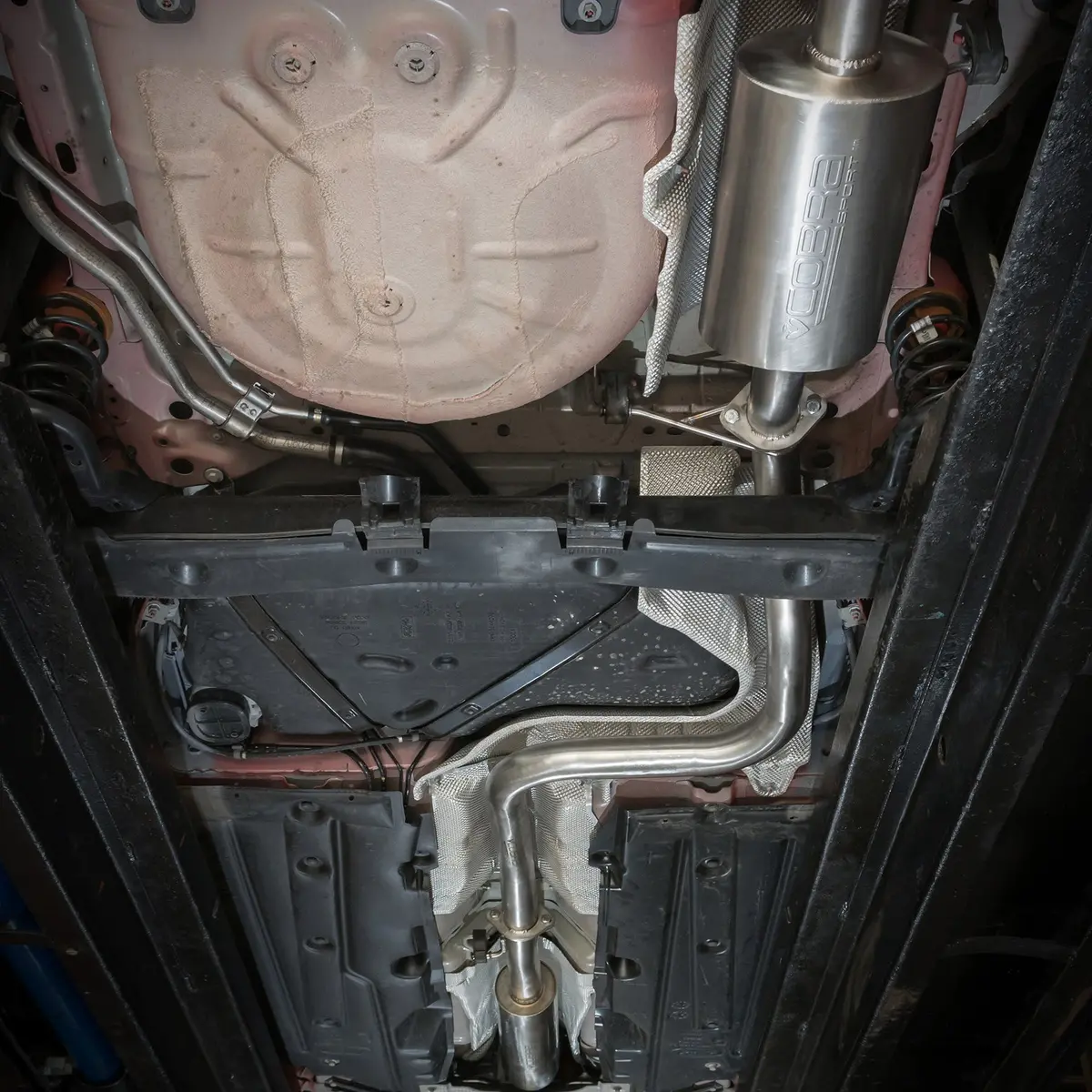 Cobra Sport Ford Fiesta (Mk8) 1L Ecoboost St-Line (St Style) Twin Tip Cat Back Performance Exhaust 3