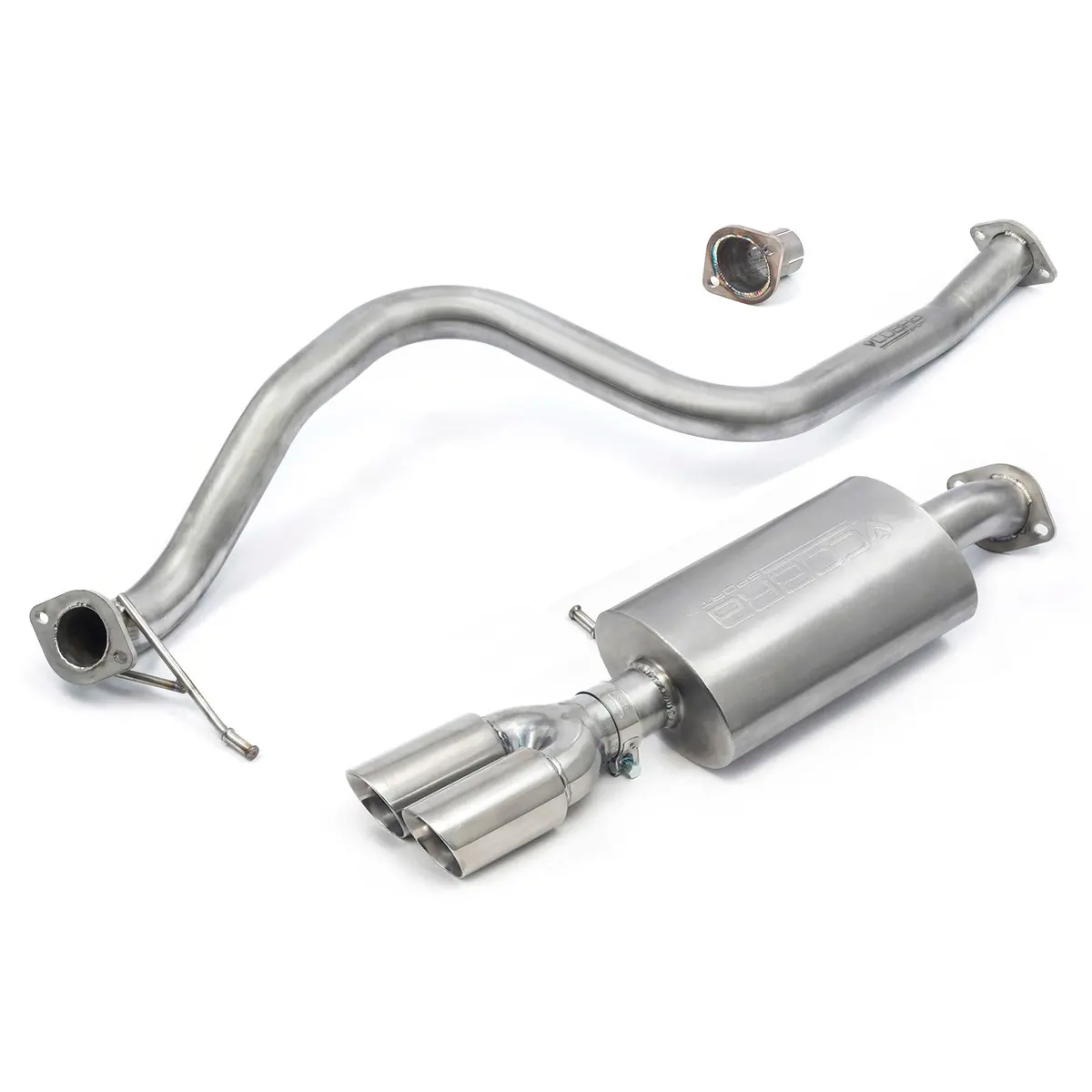 Cobra Sport Ford Fiesta (Mk8) 1L Ecoboost Hybrid Mhev St-Line (St Style) Twin Tip Gpf Back Performance Exhaust 1