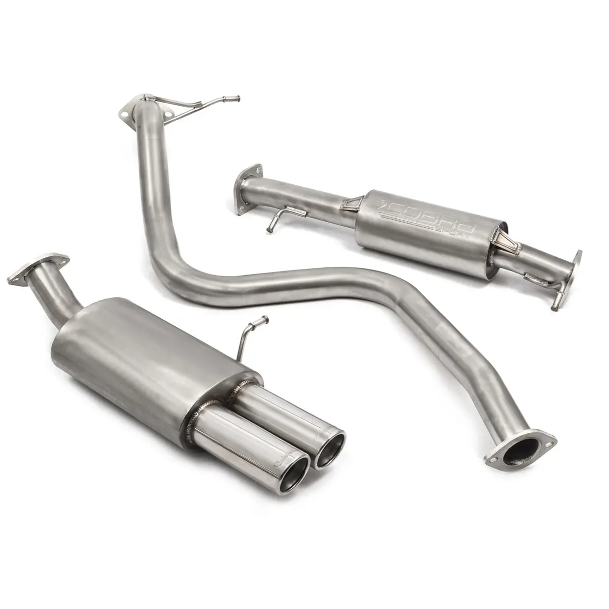 Cobra Sport Ford Fiesta (Mk7) St 180/200 (2.5") Cat Back Performance Exhaust 1