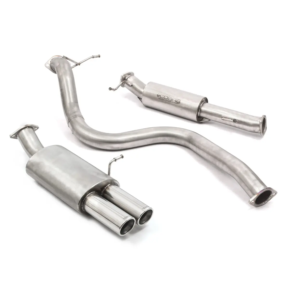 Cobra Sport Ford Fiesta (Mk7) St 180/200 (3") Cat Back Performance Exhaust 1