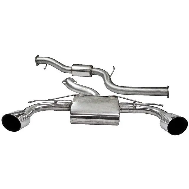 Cobra Sport Ford Focus Rs (Mk2) Cat Back Performance Exhaust 1
