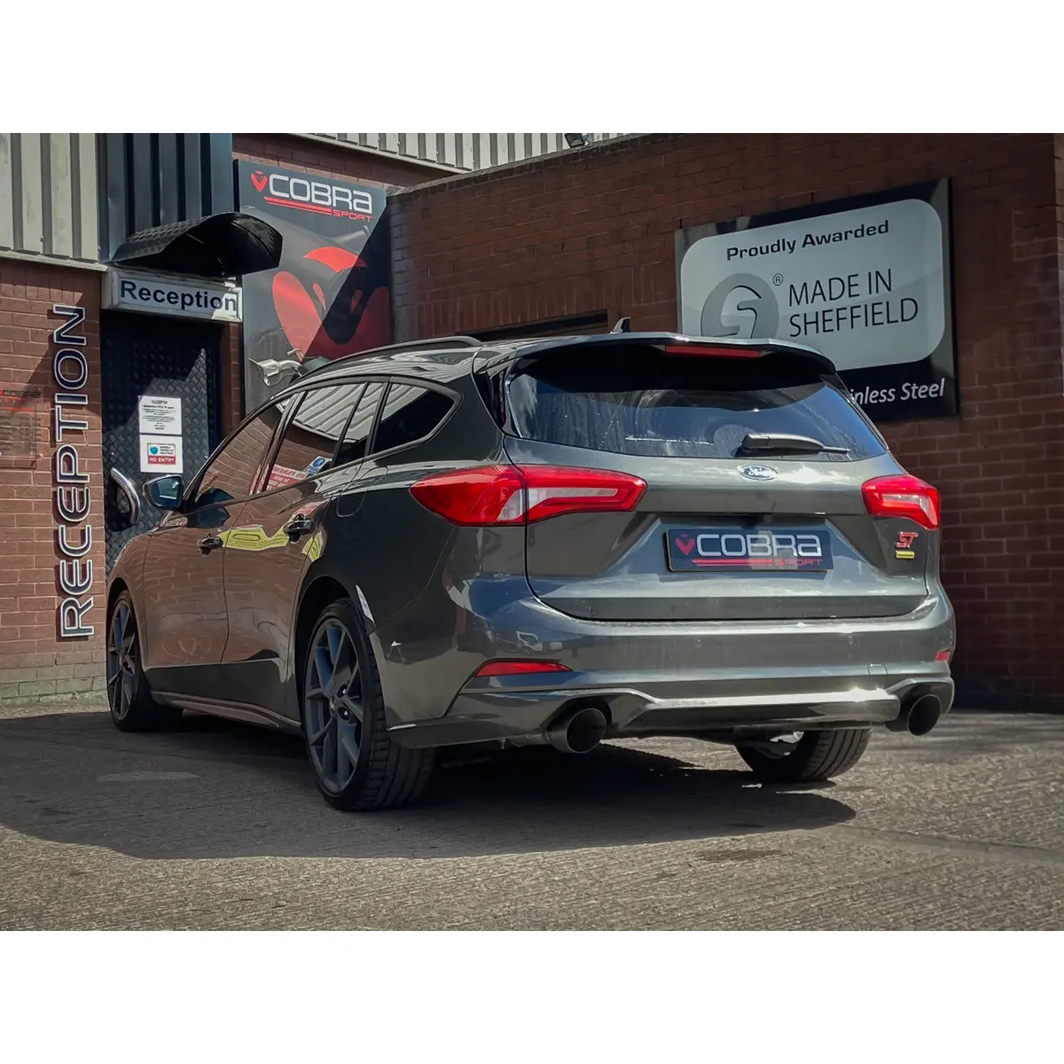 Cobra Ford Focus St Estate (Mk4) Turbo Back Performance Exhaust 5